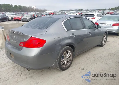 2011 Infiniti G37X z USA, uszkodzony, nr VIN JN1CV6AR2BM403569